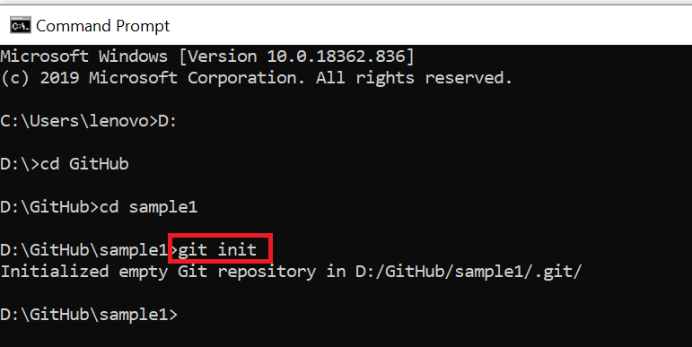 git-init